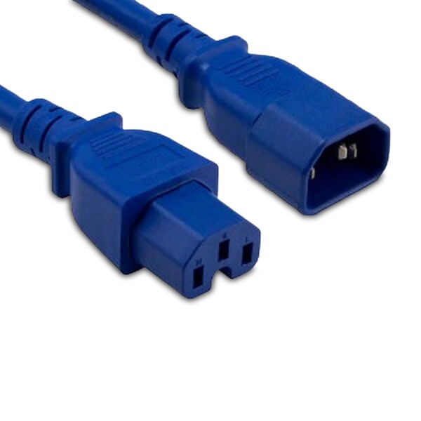 Enet C14 To C15 6Ft Blue Pwr Extension Cord C14C15-BL-6F-ENC - main